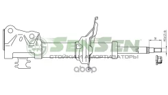 ����������� toyota yaris 04-99-01-06 �������� ������� Sensen ���. 42130061 42130061 ����
