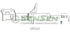 ����������� hyundai getz 02- �������� ������ ������� Sensen ���. 42130152 42130152 ����