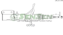 ����������� ������������ �������� hyundai santamo (98-) kia joice (99) mitsubishi santamo (99-) Sensen ���. 42140102 42140102 ����