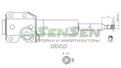 ����������� mercedes sprinter-vw lt 96-06 �������� ������� (1.35t) Sensen ���. 42140168 42140168 ����
