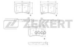  . . . Mazda 121 Ii 90- 323 C Iv-V 89- 323 F Iii V 89- 323 P V 96- 323 S Iv Zekkert . bs-2857 BS2857 