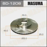 ���� ��������� Masuma BD1208 Toyota Caldina/ AT211, CT216, ST21# [��.2] BD1208 ����