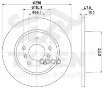 ���� ���������, ������ Nissan Qashqai II (J11) 13, Renault Kadjar 15 Tyren ���. TYR1011881 TYR1011881 ����