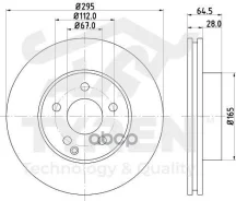 ���� ���������, �������� Mercedes C-class (W204) 06, E-class (W212) 09 Tyren ���. TYR1021971 TYR1021971 ����