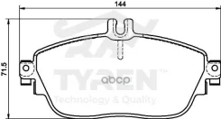 ������� ��������� ��������, �������� Mercedes A-Class (W176) 12, CLA (C117) 13, GLA (X156) 13 Tyren ���. TYR1215621 TYR1215621 ����