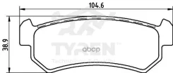 ������� ��������� ��������, �������� Chevrolet Aveo I 04, Lacetti 05, Daewoo Gentra II 13 Tyren ���. TYR1220311 TYR1220311 ����