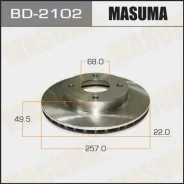 ���� ��������� Masuma BD2102 Nissan Wingroad, AD / Y11 9908 [��.2] BD2102 ����