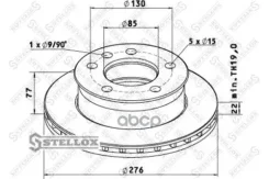 ���� ��������� ! ������. 275/130x22/77 5n Omn MB Sprinter BM901/902/903/904 Stellox ���. 85-00730-SX 8500730SX ����