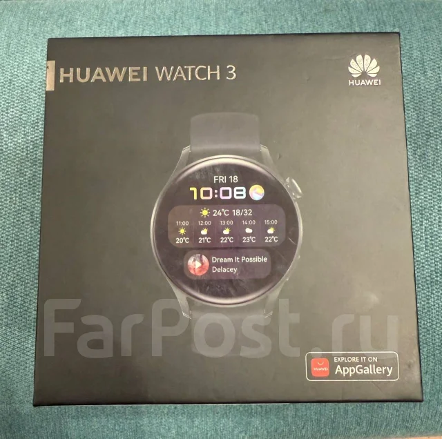 Huawei Watch 3. GPS, NFC, SIM-����� ����
