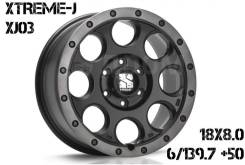 MLJ Xtreme-J XJ03. 8.0x18", 6x139.7, ET50. ��� ����� �� ������������ ����