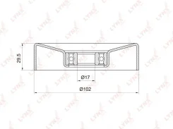 ����� �������� ���������� ����� Lynxauto PB5033 PB5033 ����