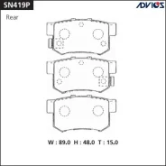������� ��������� �������� Advics SN419P ADS SN419P ����