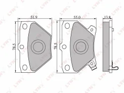 ������� ��������� �������� Lynxauto BD7538 BD7538 ����