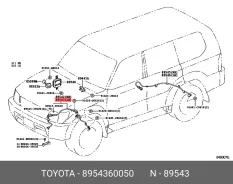 ������ ABS Toyota/Lexus 8954360050 8954360050 ����