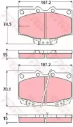 ������� ��������� TRW GDB1133 GDB1133 ����