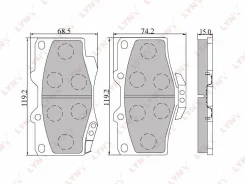 ������� ��������� �������� | ����� | LYNXauto BD-7501 BD7501 ����