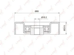 ����� �������� ���������� ����� LYNXauto PB-7030 PB7030 ����