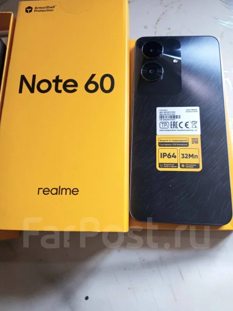 Realme Note 60. �/�, 128 ��, ������, 4G LTE, Dual-SIM, NFC ����