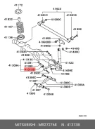����������� �������� MAB-137 (Mitsubishi) (Mitsubishi) |0| MR272768 MR272768 MR272768 ����