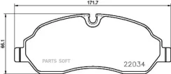 ������� �������� ��������! Ford Transit 2.2TDCi 14 Brembo P24171 P24171 P24171 ����