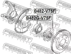 ������� �������� Febest 0482GV75F 0482GV75F ����