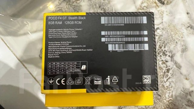 Xiaomi Poco F4 GT. �/� ����