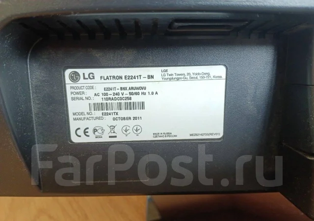 LG. 22", ���������� �� (LCD, LED, QLED) ����