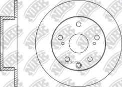 ���� ��������� ������ toyota mark x zio i (a1) rav 4 iii (a3) rav 4 iv (a4) NIBK RN1433 RN1433 ����