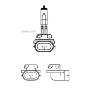 ����� ����������� ���������� H27W/2 PGJ13 Standard 12V 27W ������ 1 �� Philips 12060C1 12060C1 ����