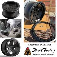 MLJ Black Rhino Crawler. 8.0x15", 5x114.3, ET-25, �� 71,5���. ��� ����� �� ������������ ����