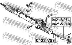 ���������� ������� Febest 0421V97L ����� 0421V97L ����