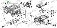 �������������� ������, 9.8X2.4 91307-PY3-000 91307PY3000 ����
