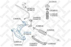 ����� ������ �����! Nissan Almera all 00 Stellox 5774021SX 5774021SX ����