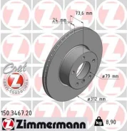 ���� ��������� ! �����. 312x24/74-5x120 BMW E90 2.0i/2.5xi/3.0xi 05/E91 2.0i/2.5i/3.0i Zimmermann 150346720 150346720 ����