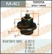 ���� ������������ M-40 ��� Toyota ������������� Masuma ����� 90341-18089 � �������� ������ 18-1.5 ����� � ������� � ��������. ����������� �� �����! M4...