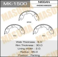 ������� ��������� ���������� MK-1500 ��� Nissan Terrano WBYD21 TD27T Terrano WHYD21 VG30E ������ ������������� Masuma ����� 44060-88G25 AY360-NS040 K...