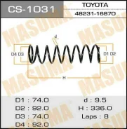 ������� �������� CS-1031 ��� Toyota Corolla II EL53 5EFE ������ ������������� Masuma ����� 48231-16870 48231-16890 CS-1031 ����� � ������� � ��������....