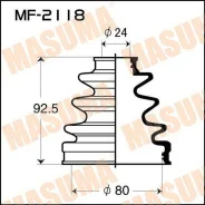 ������� ������� MF-2118 ��� Toyota �������� ������������� Masuma ����� 04437-32010 04438-12040 04438-12250 43447-17031 FB-2118 ������ 80-24-92.5 �����...