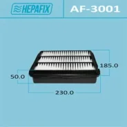 ������ ��������� AF-3001 ��� Mitsubishi Mazda ������������� Hepafix ����� MB906051 MD620596 KL47-13-Z40 AY120-MT001 A-3001 MFA-3124 ����� � ������� �...