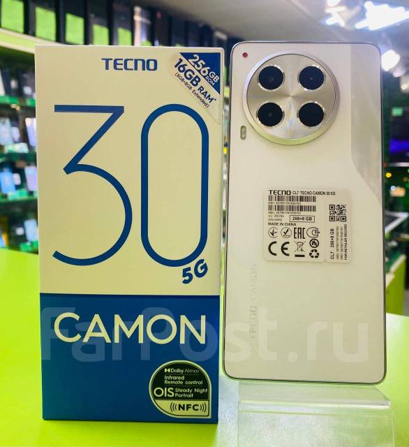 Tecno Camon 30 5G. , 256 , , 4G LTE, 5G, NFC 