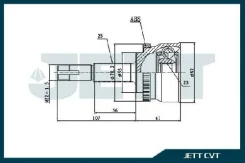 ���� ������� JETT V41-1155 ABS V411155ABS ����