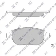������� �������� ��������! Peugeot 307, Citroen Xsara 1.6-2.0/HDi 00 SP2073 Sangsin Brake SP2073 SP2073 ����