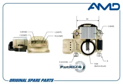 ��������� ���������� ���������� 1800A087 AMD Amdel783 AMDEL783 ����