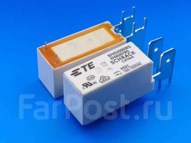 Реле 6VDC 16A 250V RFH54006WG TYCO Electronics, новый, в