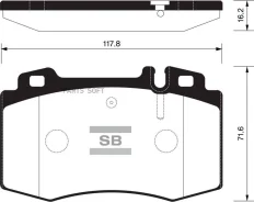 ������� �������� �.! MB W220/W211 02 Sangsin Brake SP2193 SP2193 SP2193 ����