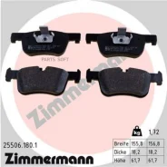 ������� �������� ! �����. 156x62x18 BMW F20/F21 1.6i/1.8i/2.0D 11 Zimmermann 255061801 255061801 ����