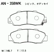 ������� ��������� Akebono AN358WK AN358WK ����