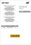 ������� �������� Cadillac Escalade 06-14 GP1561 Sangsin Brake GP1561 GP1561 ����
