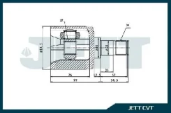 ���� ���������� JETT V40-3111 V403111 ����