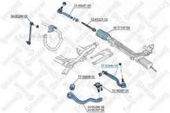 ����� �������� ������, Land Rover Range Rover 4.2-4.4/3.0TD-3.6TD 02 5703940SX ����